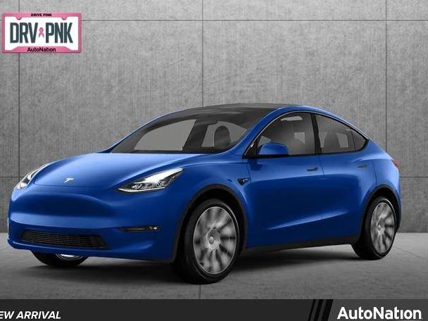 TESLA MODEL Y 2021 5YJYGDEF9MF248452 image